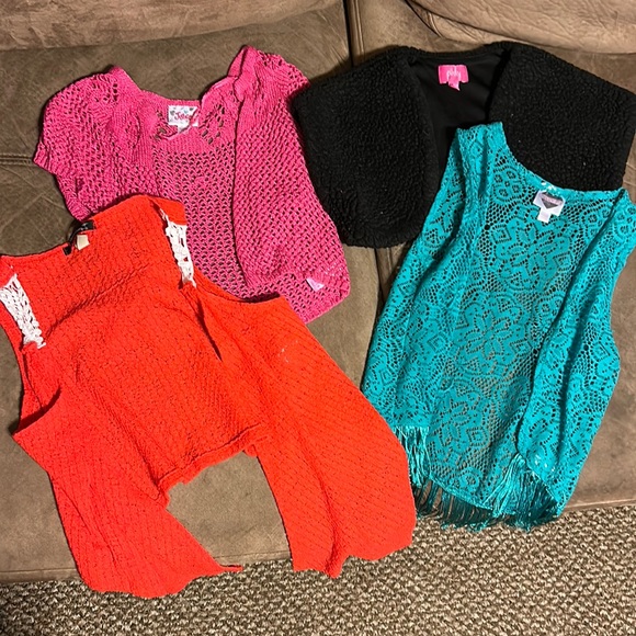 Shoulder covers for dresses or vests over shirts - Picture 1 of 5